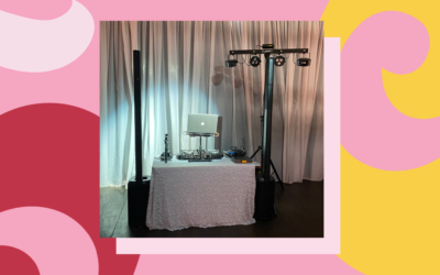 How much space does a Wedding DJ need?